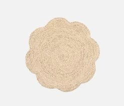 Vera Bleached Flower Placemat