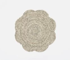 Vera Mixed Gray Flower Placemat