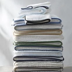 Stocked Cairo Bath Towels + Tub Mats