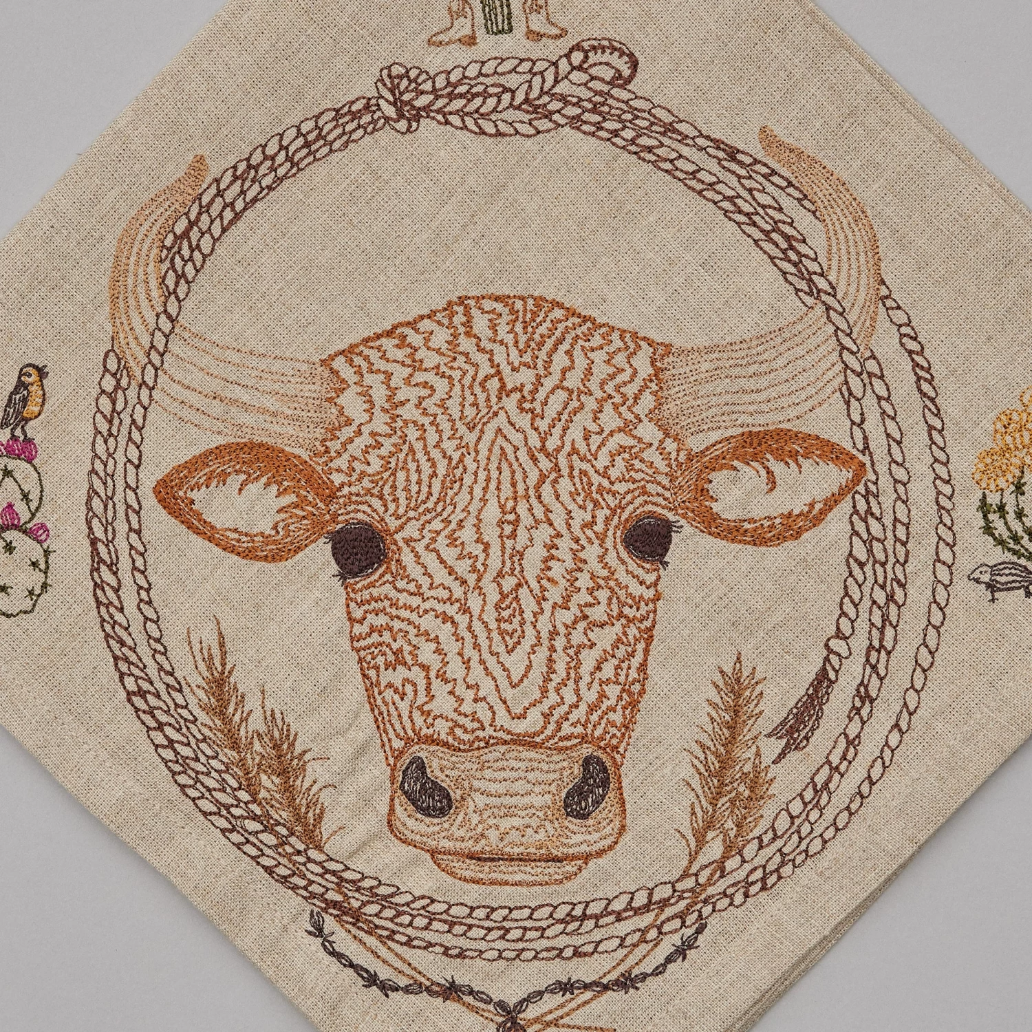Cow Dinner Napkin - Image 2