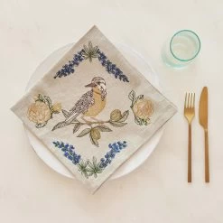 Meadowlark Dinner Napkin -Home Furnishings coralandtusk lelarose meadowlark linens 2048x a63701f5 07a1 45af 8ba1 05d58ebc974d