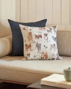 Dogs And Toys Pillow -Home Furnishings coralandtusk livingroom dogs pillows 2 1024x 158fb412 ab36 469f 95a6 74341020f6f5