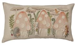 Mushroom Forest Pocket Pillow -Home Furnishings coralandtusk pillow mushroom forest 4