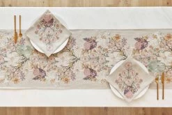 Lilies And Daisies Table Runner -Home Furnishings coralandtusk spring table runner lilies daisies 2