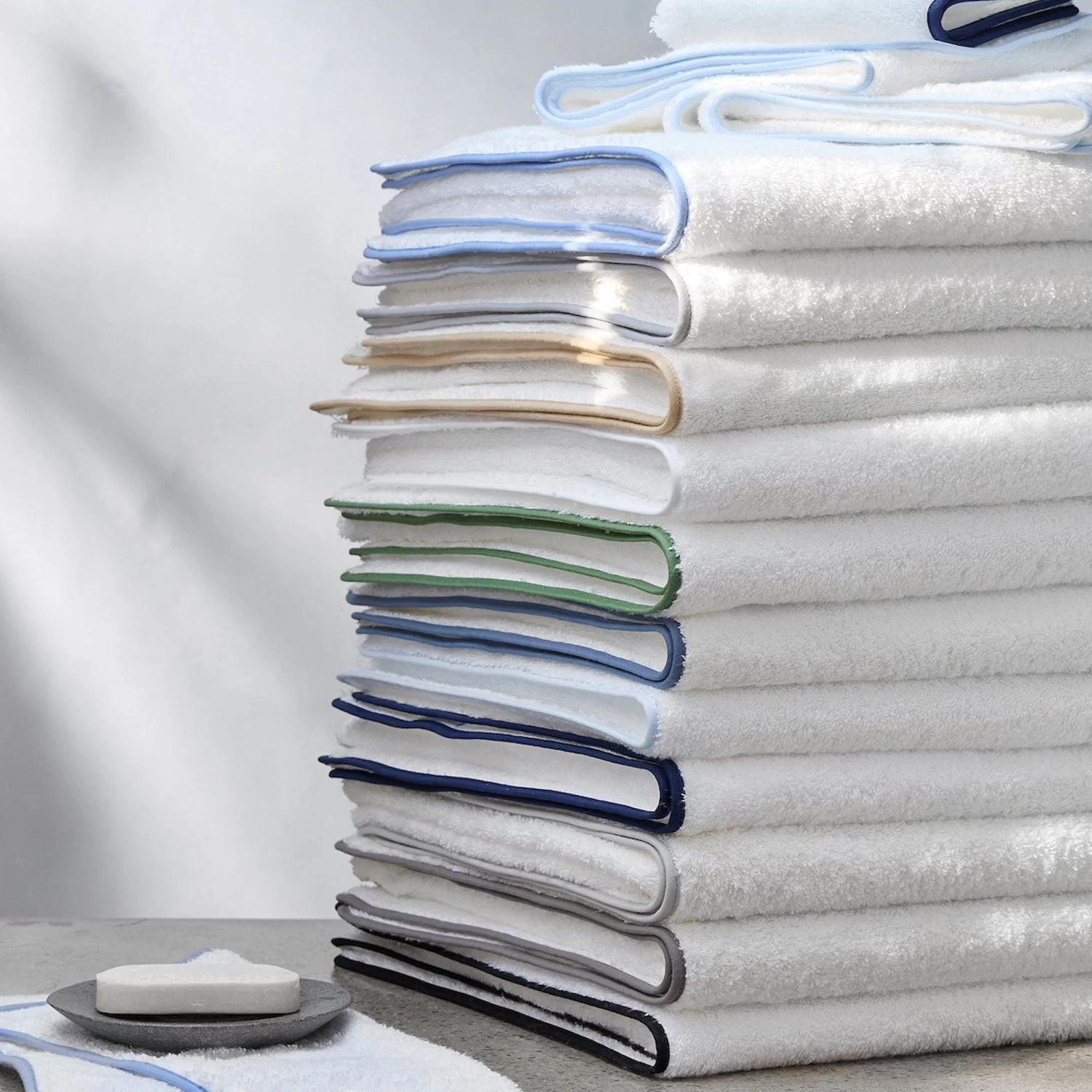 Custom Cairo Bath Towels + Tub Mats 1 Custom Cairo Bath Towels + Tub Mats