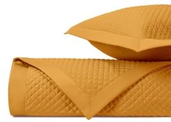 Diamond Quilted Coverlet And Shams