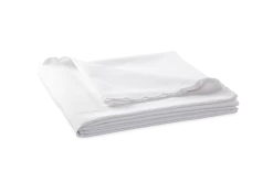 Diamond Pique Shower Curtain - Scalloped Edge -Home Furnishings diamondpiquet coverlet white secondary 1 1