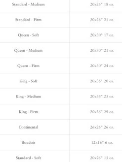 Dover European White Duck Down Pillow -Home Furnishings doverpillow