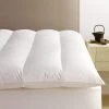 European White Down Featherbed