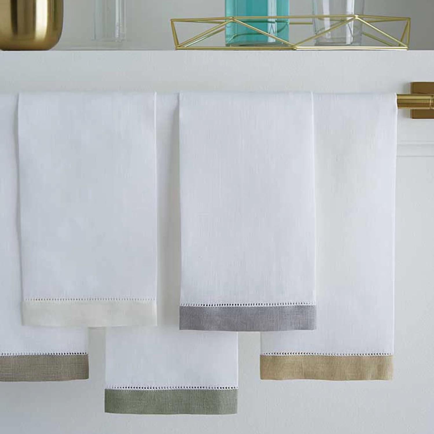 Filo Guest Towels - Set Of 2 1 Filo Guest Towels - Set Of 2