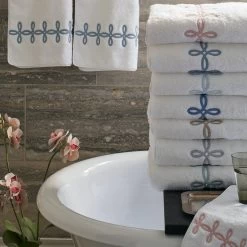 Gordian Knot Bath Towels + Tub Mats