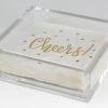 Clear Acrylic Cocktail Napkin Tray