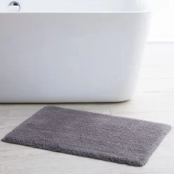 Indulgence Bath Rug -Home Furnishings indulgence bath rugs scandiahome charcoal default web