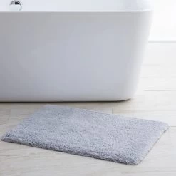Indulgence Bath Rug -Home Furnishings indulgence bath rugs scandiahome silver default web