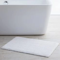 Indulgence Bath Rug -Home Furnishings indulgence bath rugs scandiahome white default web