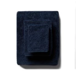 Indulgence Bath Towels + Tub Mat -Home Furnishings indulgence bath towels scandiahome midnight stacked web