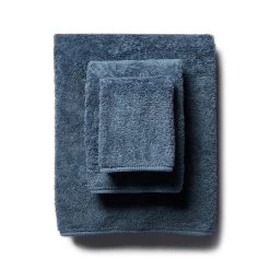 Indulgence Bath Towels + Tub Mat -Home Furnishings indulgence bath towels scandiahome petrol stacked web