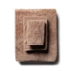 Indulgence Bath Towels + Tub Mat -Home Furnishings indulgence bath towels scandiahome truffle stacked web