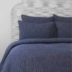 Vivada Woven Quilt + Shams -Home Furnishings inkdetail