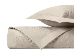 Kashmir Quilted Coverlet And Shams