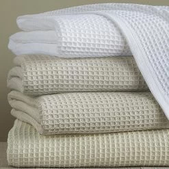 Kingston Cotton Waffle Weave Blanket