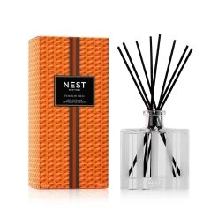 Pumpkin Chai Candles + Diffusers -Home Furnishings nestnewyork pumpkinchai reeddiffuser 1