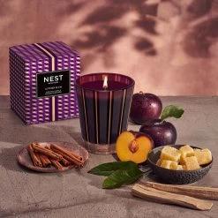 Autumn Plum Candle + Diffuser 10 Autumn Plum Candle + Diffuser -Home Furnishings plum2
