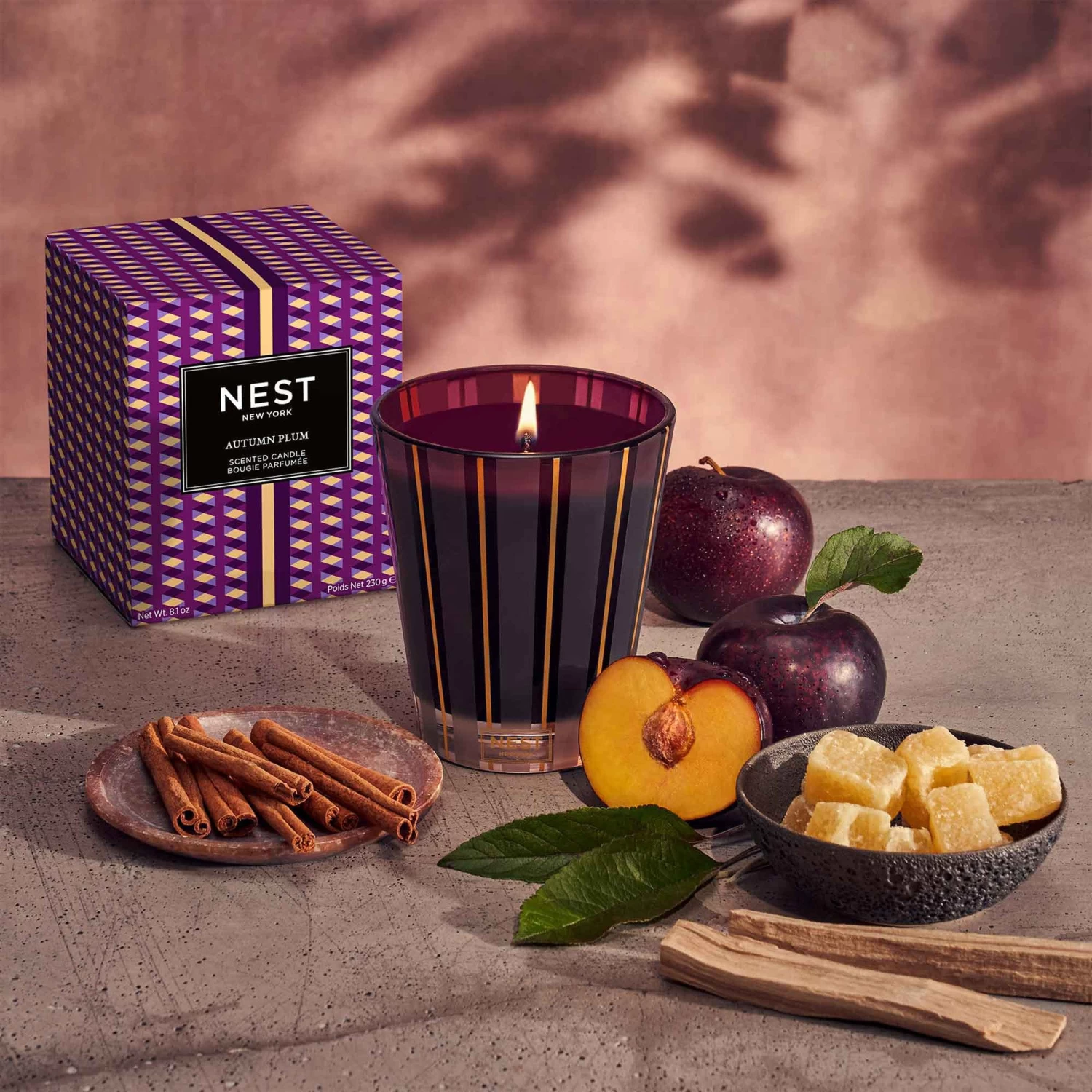 Autumn Plum Candle + Diffuser 3 Autumn Plum Candle + Diffuser - Image 3