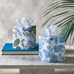 Pomegranate Linen Tissue Box Cover