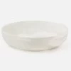 Hugo White Swirled Serving Bowls