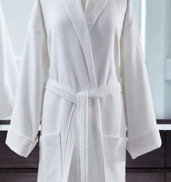 Berkley Robe -Home Furnishings sferra berkley bath robe terry waffle reverse 77329robe default
