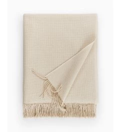Bristol Cotton And Alpaca Blend Throw -Home Furnishings sferra bristol throw 11301 cream silo 1