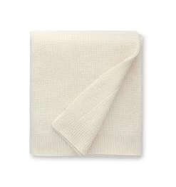 Pettra Throw + Decorative Pillow -Home Furnishings sferra pettra throw 10758 eggshell silo