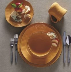 Cantaria Dinnerware, Golden Honey