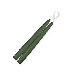 Taper Candle Pair - Hunter Green