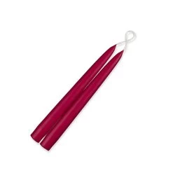 Taper Candle Pair - Red