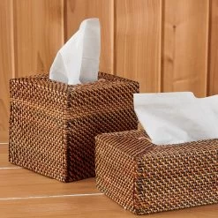 Woven Tissue Box Cover
