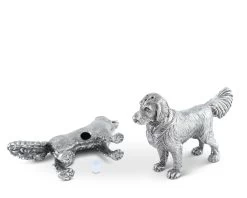 Retriever Salt & Pepper Set -Home Furnishings vagabond house morning hunt pewter retriever salt and pepper b116gr 28745932603440 5000x 4aaba837 f078 4d4a ba82 125836399427