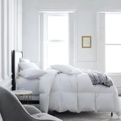 Vienna Polish White Goose Down Comforter 5 Vienna Polish White Goose Down Comforter -Home Furnishings vienna comforter scandiahome polishwhitedown 3 web