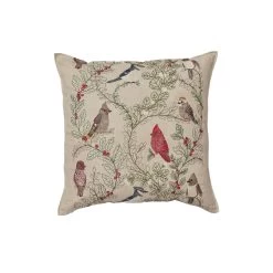 Winter Birds Pillow