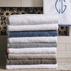 Whipstitch Bath Towels + Tub Mats