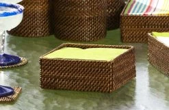 Woven Cocktail Napkin Holder -Home Furnishings yhst 98360661644784 2125 31513441